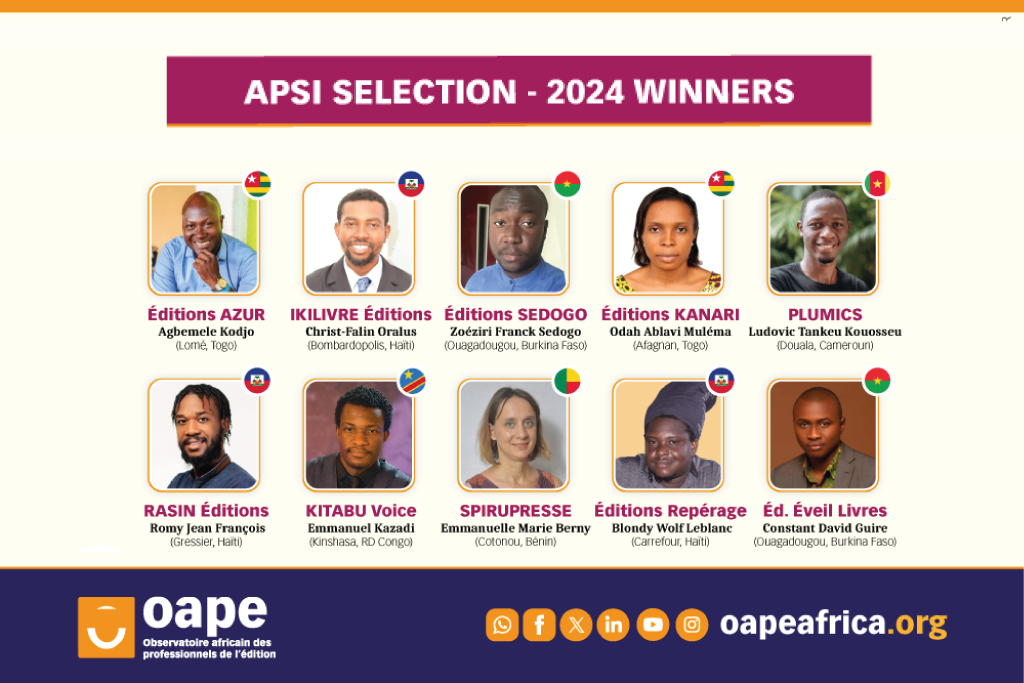 APSI 2024 : Les 10 jeunes startups de l’édition les plus prometteuses en 2024 sont connues